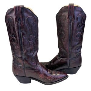 Dan Post Women's Heeled Boots - Dark Brown